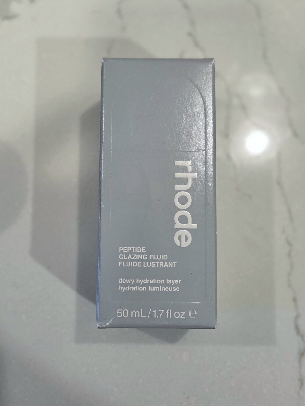 rhode Peptide Glazing Fluid - Dewy Hydration Layer (Gray)